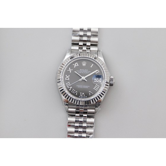 TWS新品 28Mm日志女装腕表，表壳尺寸28Mm 采用18k白金 ，搭配蓝宝石镜面 ，搭配NH05