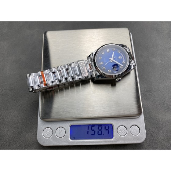 QF 配重 劳力士 星期日志 双历36mm
重量158g装2836机芯
重量140g装3255机