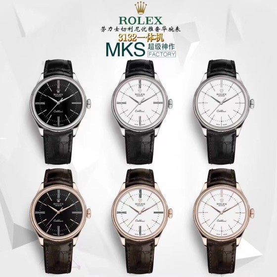 劳力士切利尼系列腕表，外观精致
独特表壳设计 [爆竹]作为[烟花]MKS[烟花]唯一一款原版开模精致