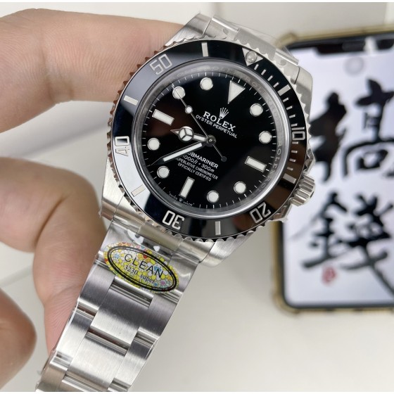 Clean/C厂，劳力士无历黑水鬼，规格：41毫米，搭载3230机芯，实拍图