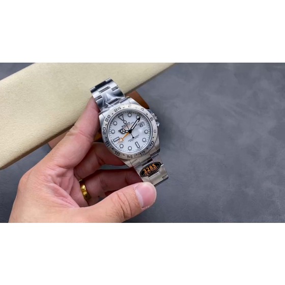 QF 劳力士 GMT探二 探险家二版 3285机芯72小时 904L精钢 42mm