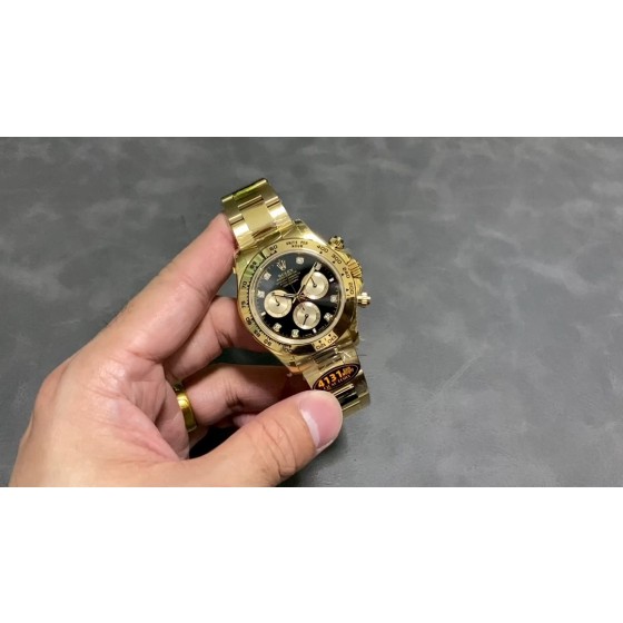 QF工厂 配重180g 劳力士新款迪4131最新升级V6加重版本 全金全枚钢带款式重量克数达180 