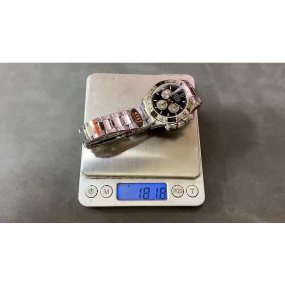 QF 配重版 劳力士 新款迪 迪通拿4131机芯 904精钢182G