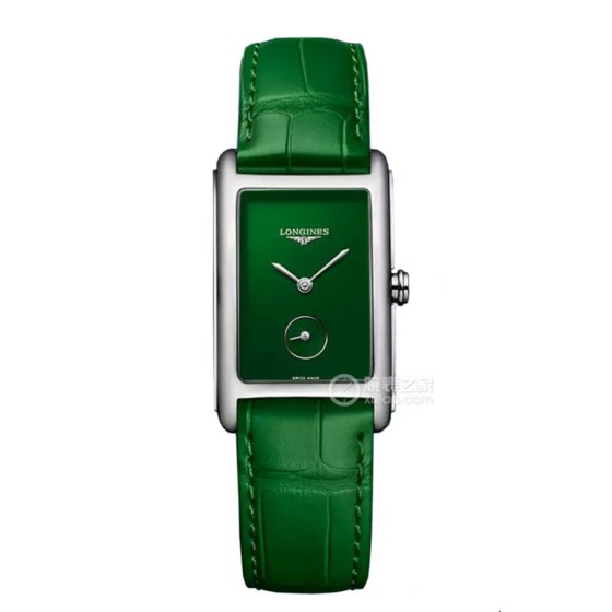 黛绰维纳绿色到货
300 浪琴-Longines 黛绰维纳系列 ，立体字面，漆绘罗马数字及时标，蓝