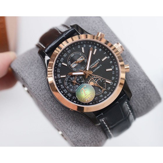 640。
男士“终结者” 黑间玫皮带版
在高品质“三针”泛滥的时代 F厂致力打造绝对性高品质“多