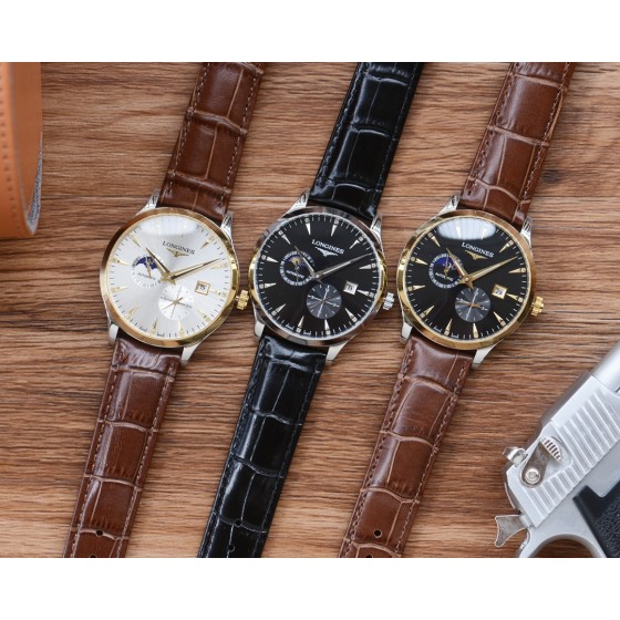 白440，金460，钢带20
男人挚爱   四针腕表
【最新】：浪琴最佳设计独家首发
【类型】