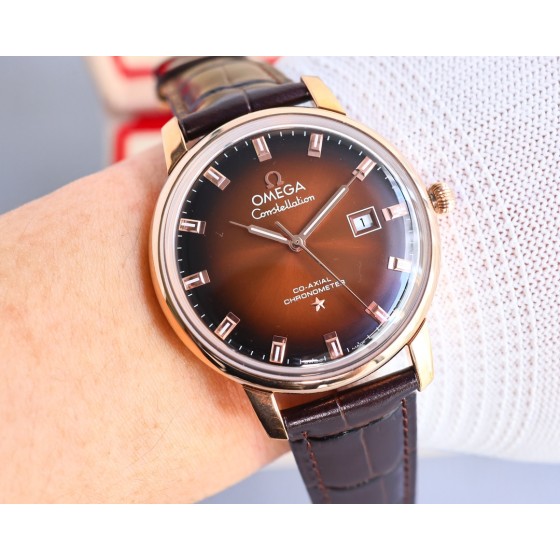 白1200-金1250。欧米蝶飞系列全新火爆上市耗时长达6个月！超薄男士自动机械腕表，采用进口原装9