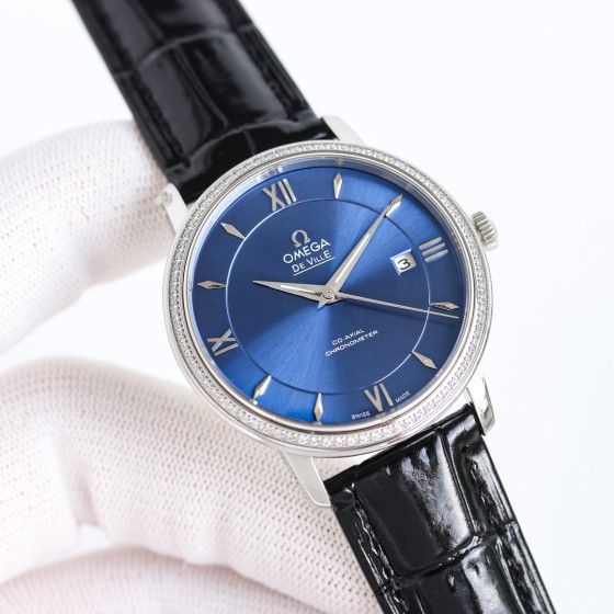 650。品牌：欧米茄OMEGA  系列：蝶飞腕表系列 材质：316精钢表壳  蓝宝石镜面  皮带：牛