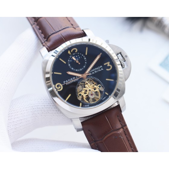 尊享价：550
品牌：沛纳海-PANERAI
类型：男士腕表
壳套：顶级版316精钢L
表带