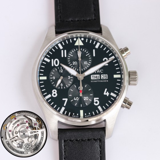 ZF 出品 1850
Z Factory IWC 万国 飞行员透底系列 
爆款推荐，经典之作。O